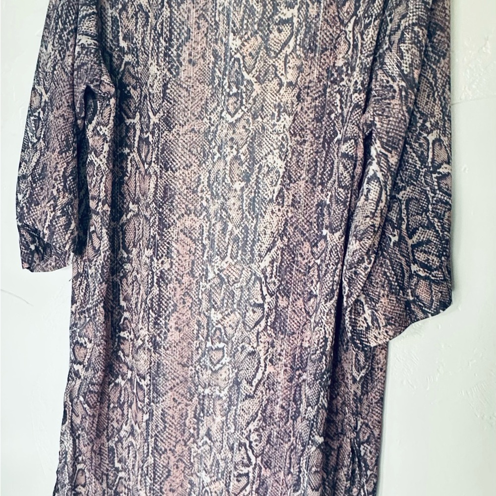 Jessica Simpson Purple Boxy Tunic Top - Picture 8 of 10